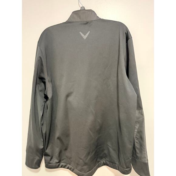 NEW Callaway Men's XL Black Weather Series Soft Shell Thermal Lined Golf Jacket - Picture 4 of 4